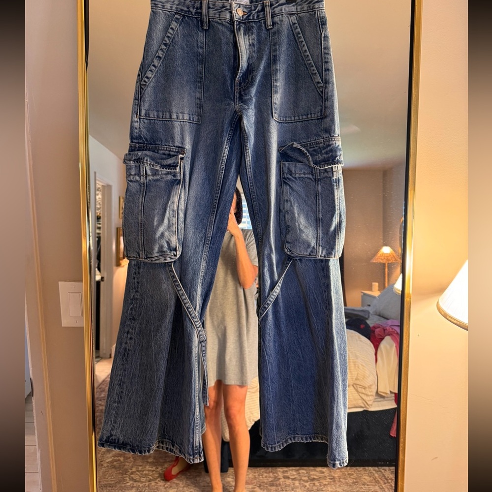 Zara cargo low rise